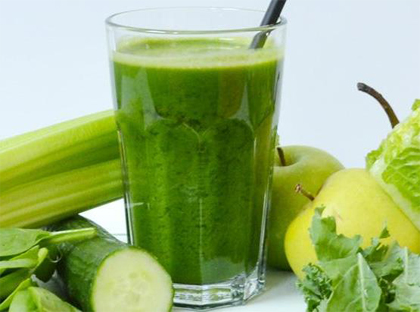 Detox Juice and fruits